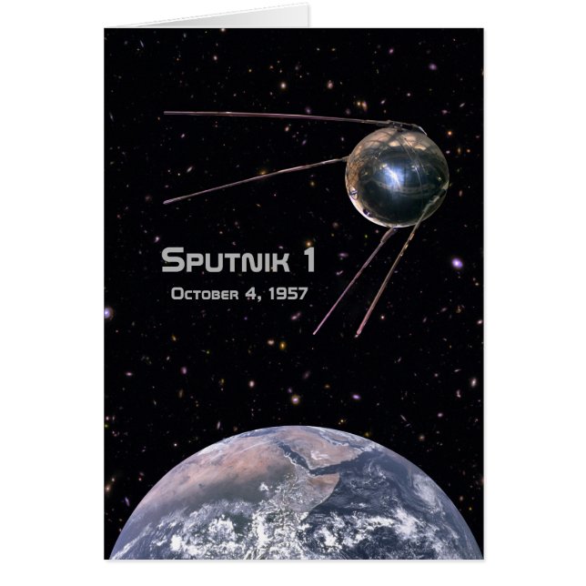 Sputnik 1 Earth Satellite (Front)