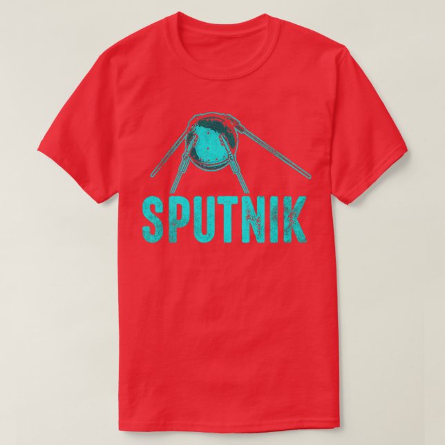 Sputnik 1 Satellite5 T-Shirt (Design Front)