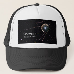 Sputnik 1 Satellite Trucker Hat