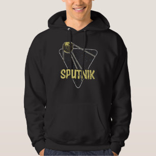 Sputnik Satellite Spacecraft Soviet Union Space Sp Hoodie