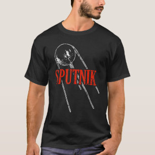 Sputnik Satellite Spacecraft Soviet Union Space Sp T-Shirt