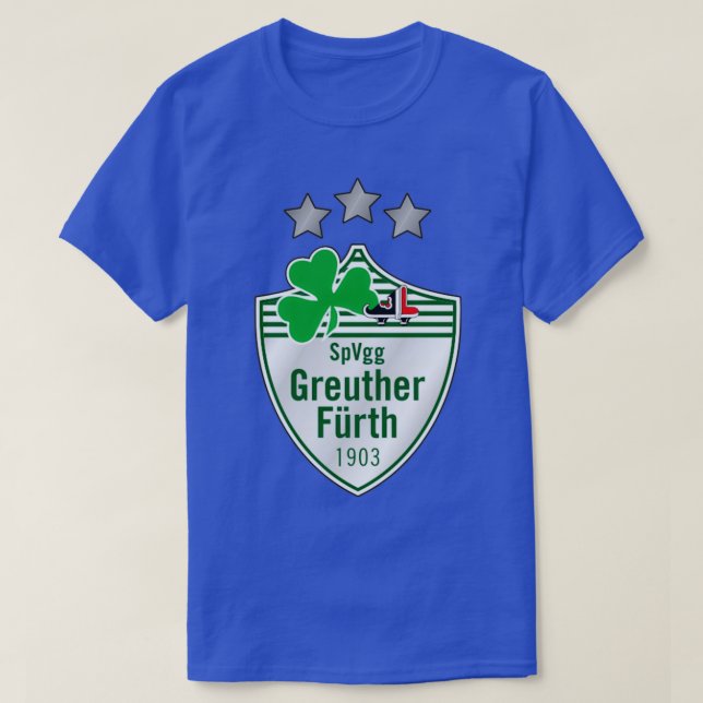 Spvgg Greuther Frth coat of arms flag T-Shirt (Design Front)