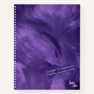 SPWW Free-Flowing Violet Haze Purple Notebook