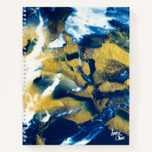 SPWW Gleaming Indigo Spiral Notebook