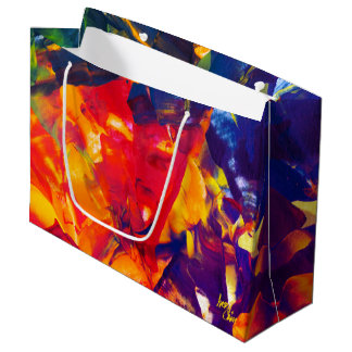 SPWW Psychedelic Spiral Large Gift Bag