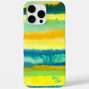SPWW Tangoed Tiers Teal Green & Orange iPhone 16 Pro Max Case