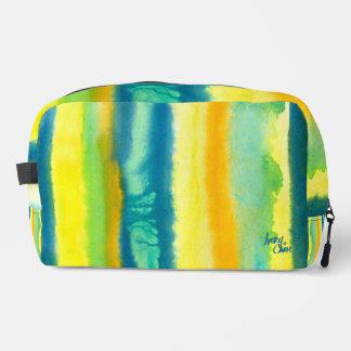 SPWW Tangoed Tiers Teal Green & Orange Dopp Kit