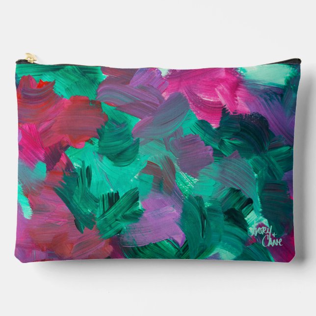 SPWW Touch of Jewel Tones Large Print Cut Sew Bag (Front)