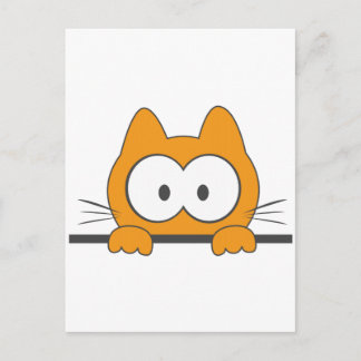 Spy cat postcard