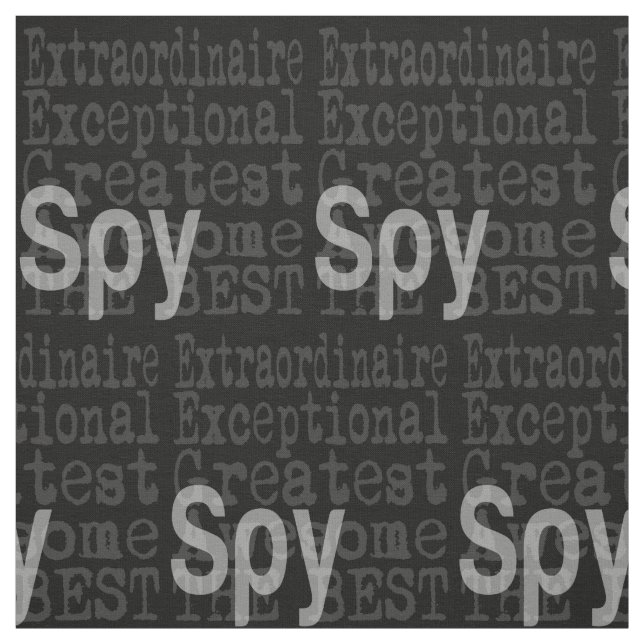 Spy Extraordinaire Fabric (Swatch)