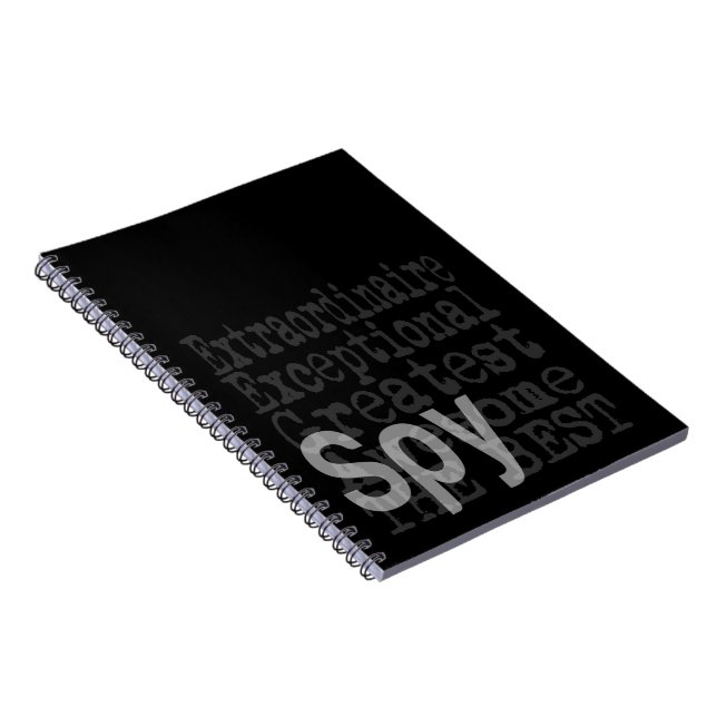 Spy Extraordinaire Notebook (Right Side)