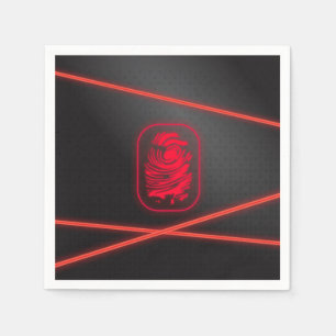 Spy Party Laser Plates Napkin