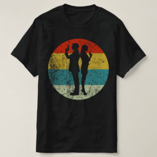 spy secret police couple vintage style T-Shirt