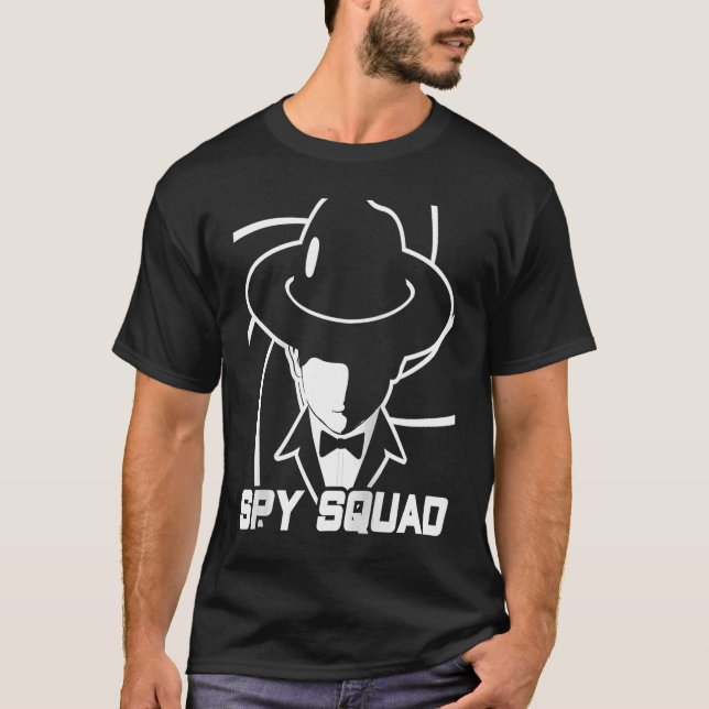 Spy Squad Private Detective Investigator Investiga T-Shirt (Front)