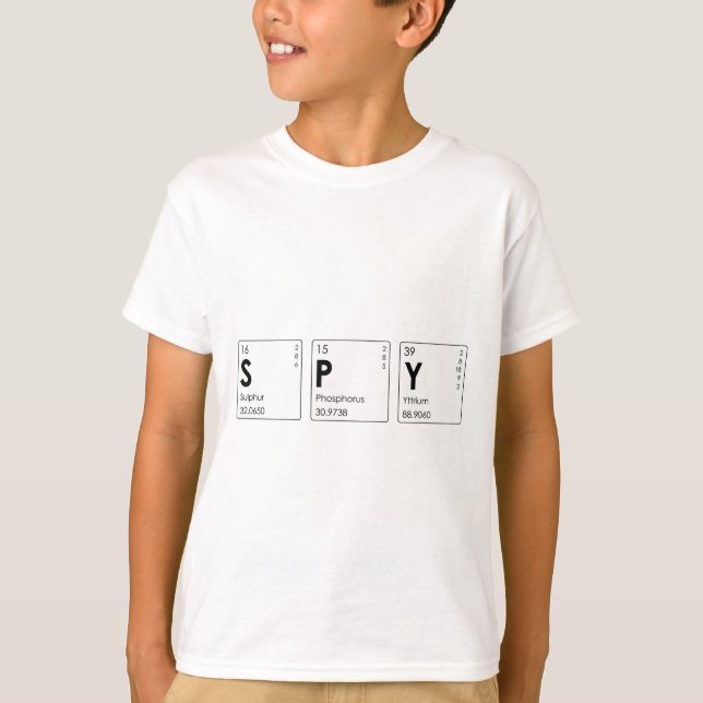 Spy Tee! T-Shirt (Front)