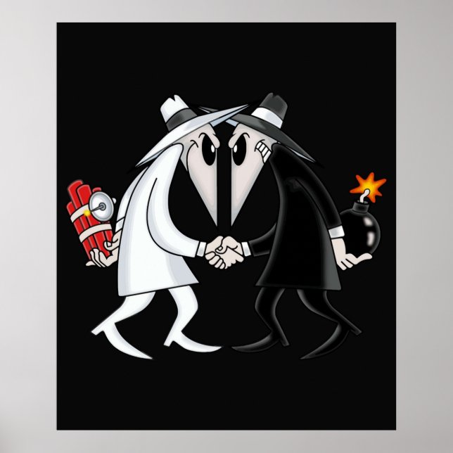Spy Vs Spy ColorName Poster (Front)
