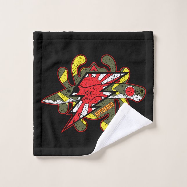 Spyderco Knives Kamikaze Zero  Golf Towel (Wash Cloth)