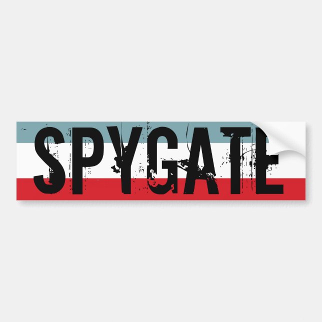 Spygate Bumper Sticker (Front)