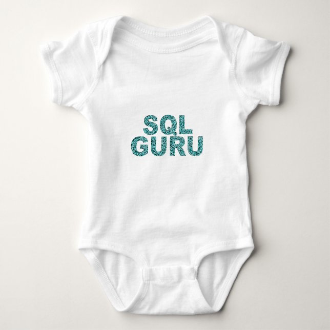 SQL Guru Baby Bodysuit (Front)