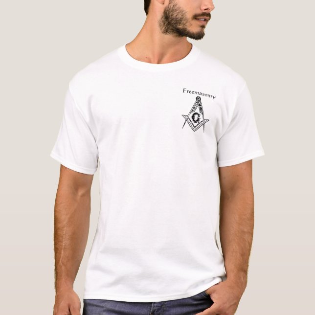 SQU&COMP, Freemasonry T-Shirt (Front)