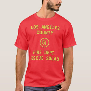 Squad 51 Door from Emergency! T-Shirt