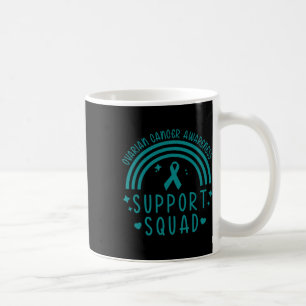 Squad Breast Cancer - In October We Wear Teal Ribb Coffee Mug