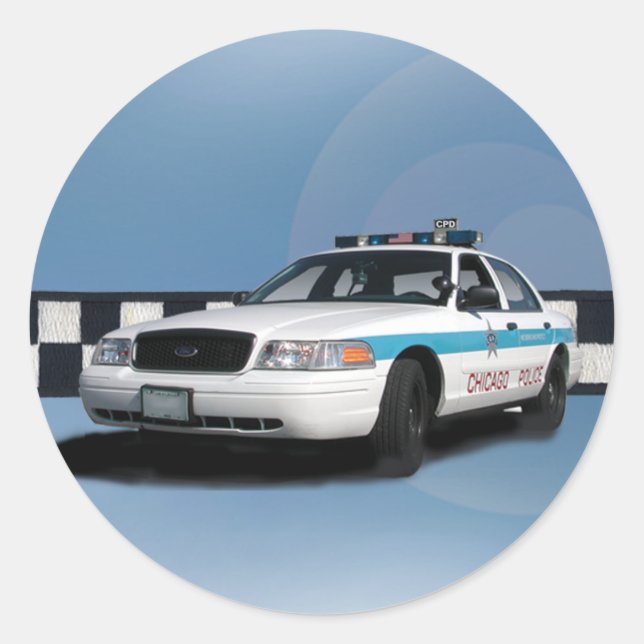 Squad Checkerband Blue Stickers (Front)