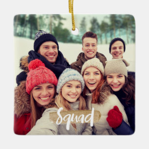 Squad Christmas Instagram Ornament