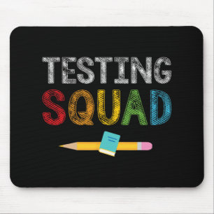 Squad Costume Test Day Teacher Student Mouse Mat