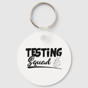 Squad Funny Exam Test Day Gifts For Students Key Ring