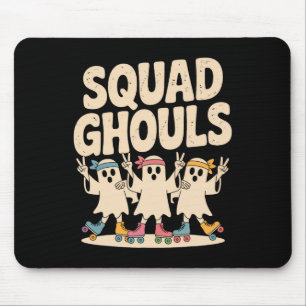 Squad Ghosts Matching Funny Halloween 6 Mouse Mat