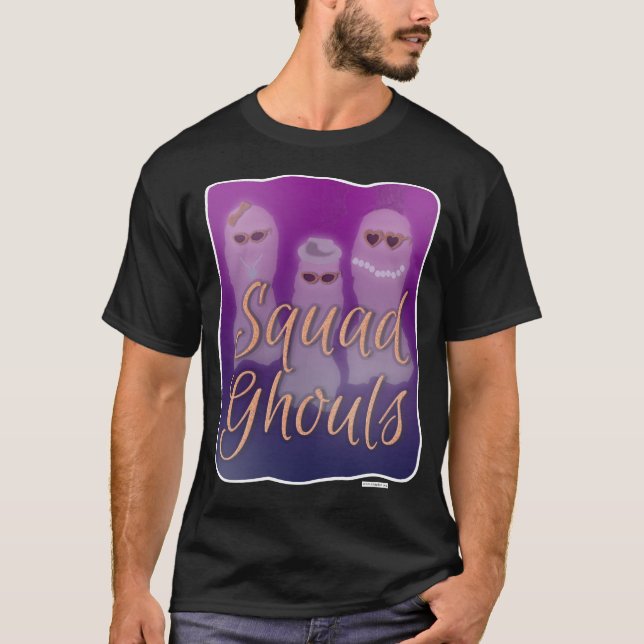 Squad Ghouls Awesome Halloween Slogan T-Shirt (Front)