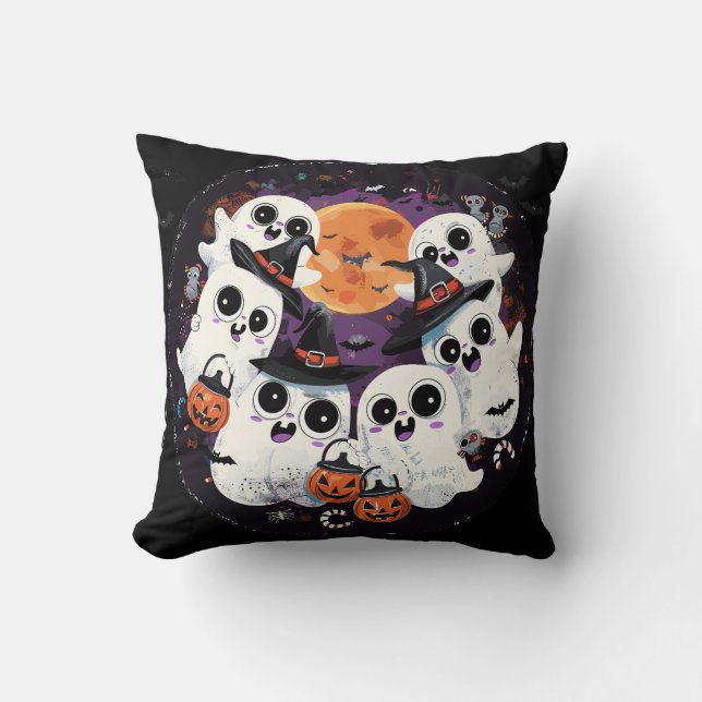 Squad Ghouls | ExDesigner | Halloween Cushion (Front)