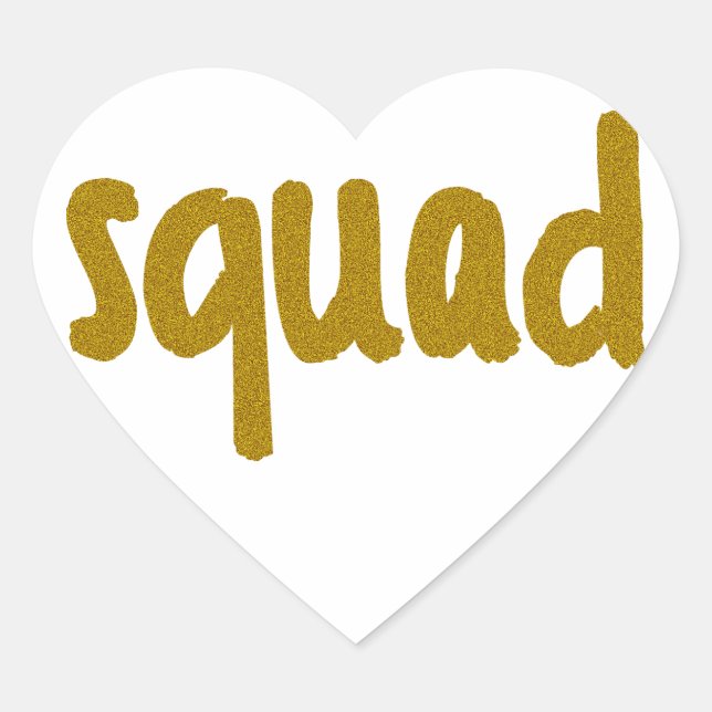 Squad Heart Sticker (Front)