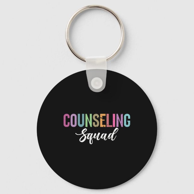 Squad Mental Health Awareness  Key Ring (Front)