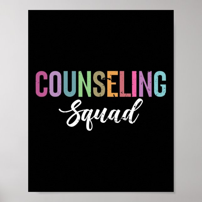Squad Mental Health Awareness  Poster (Front)