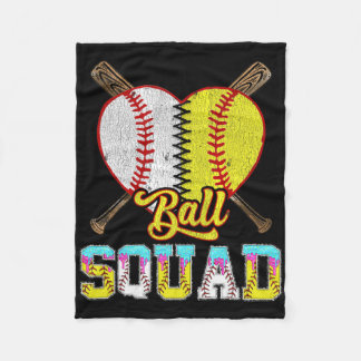 Squad Of Both Half Sell Softll Ice Cream Drip  Fleece Blanket
