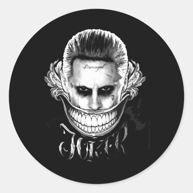 Squad Performance Classic Round Sticker (Front)
