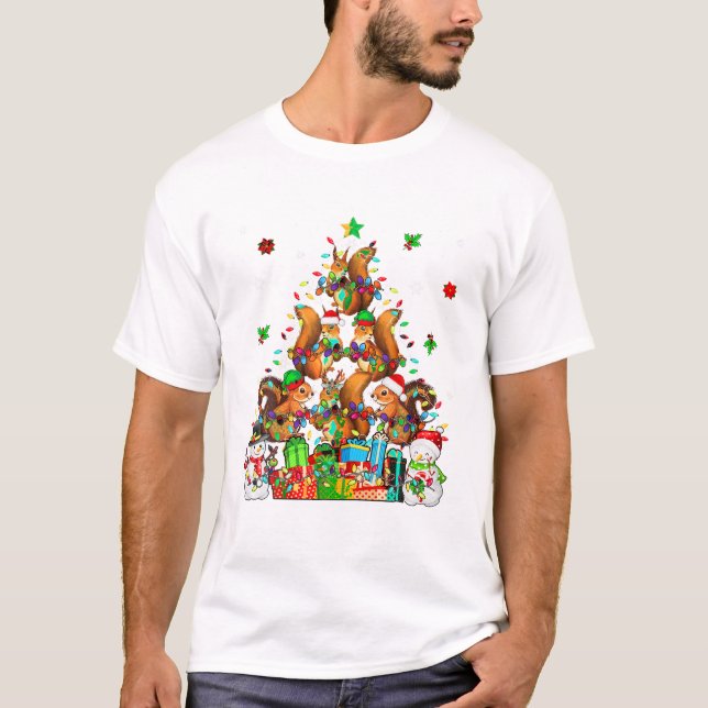 Squad Santa Elf Reindeer T-Shirt (Front)