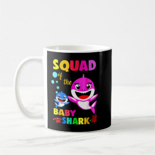 Squad Shark Squad Shark Family Mother's Day Coffee Mug