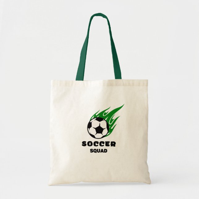 Squad soccer Sports Boys  Tote Bag (Front)