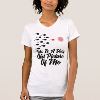squad sperm This is a Very Old Picture of me funny T-Shirt