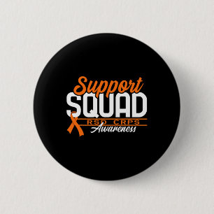 Squad Support I Reflex Dystrophy Pain Syndrome Rsd 6 Cm Round Badge