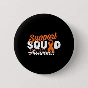 Squad Support I Reflex Dystrophy Pain Syndrome Rsd 6 Cm Round Badge