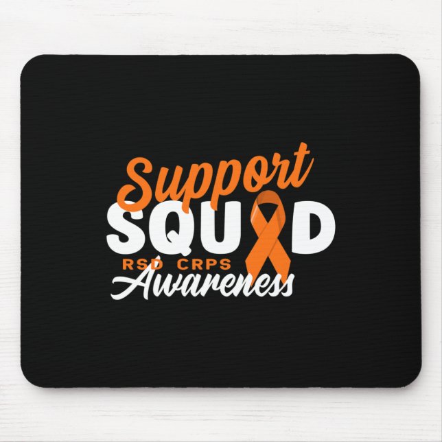 Squad Support I Reflex Dystrophy Pain Syndrome Rsd Mouse Mat (Front)