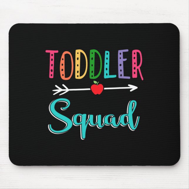 Squad Teacher Back To School  Mouse Mat (Front)