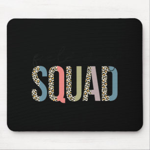 Squad Teacher Student First Last Day Of School Fie Mouse Mat