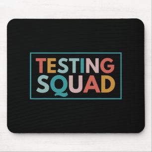 Squad Test Day Motivational For Teacher Student Ki Mouse Mat