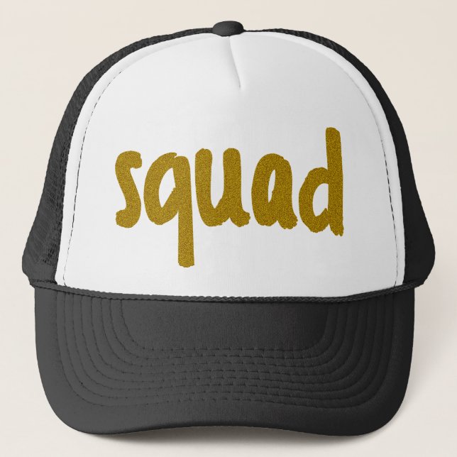Squad Trucker Hat (Front)