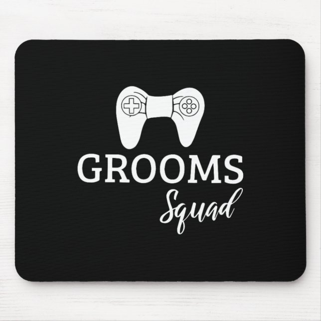 Squad Wedding Bachelor Party Wedding Party Fun  Mouse Mat (Front)